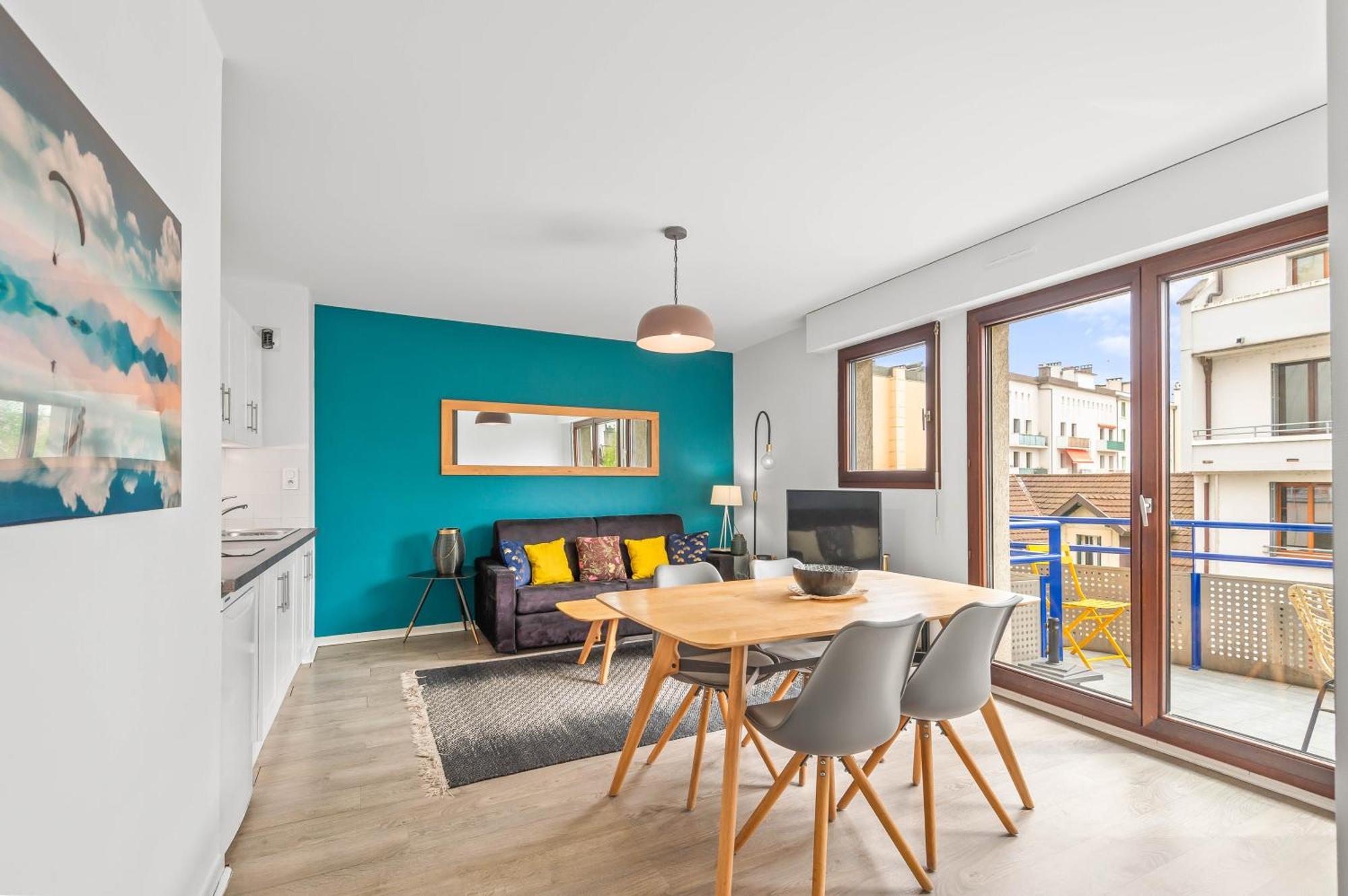 Terraces Of Bonlieu - The Nest Apartment Annecy Bagian luar foto